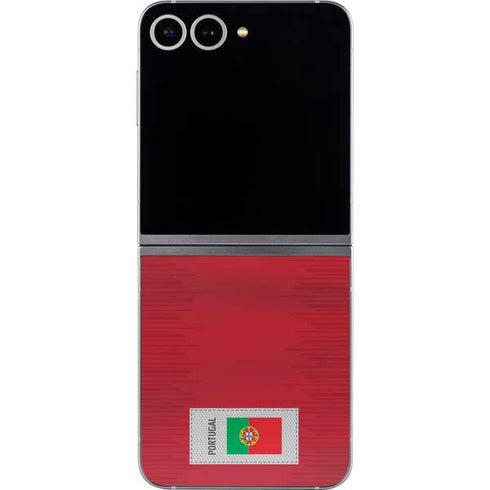 Portugal Soccer Flag Galaxy Z Flip6 Skin